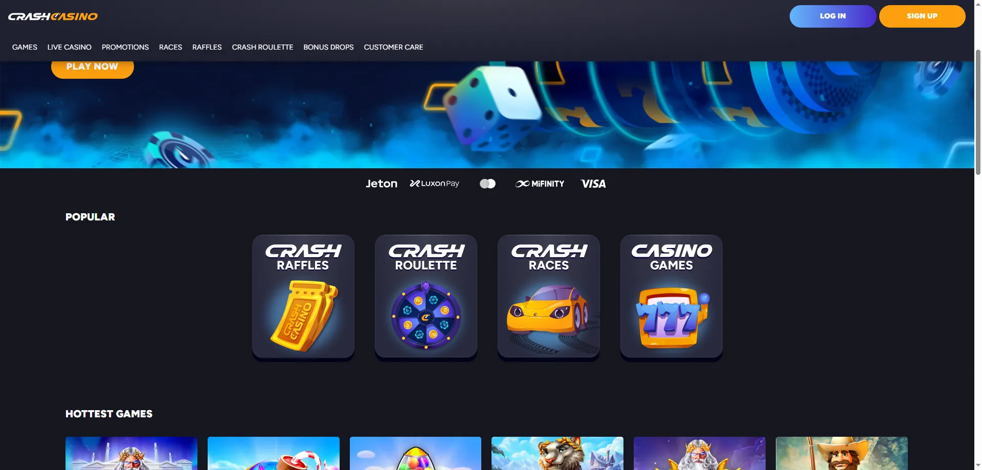 Información clave sobre Crash Casino online en México